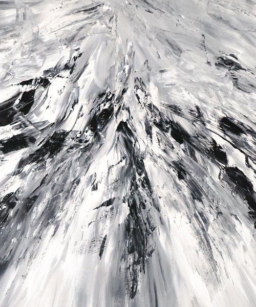 Black And White Energy E 1 by Peter Nottrott