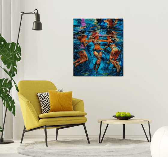 In the calm of the evening