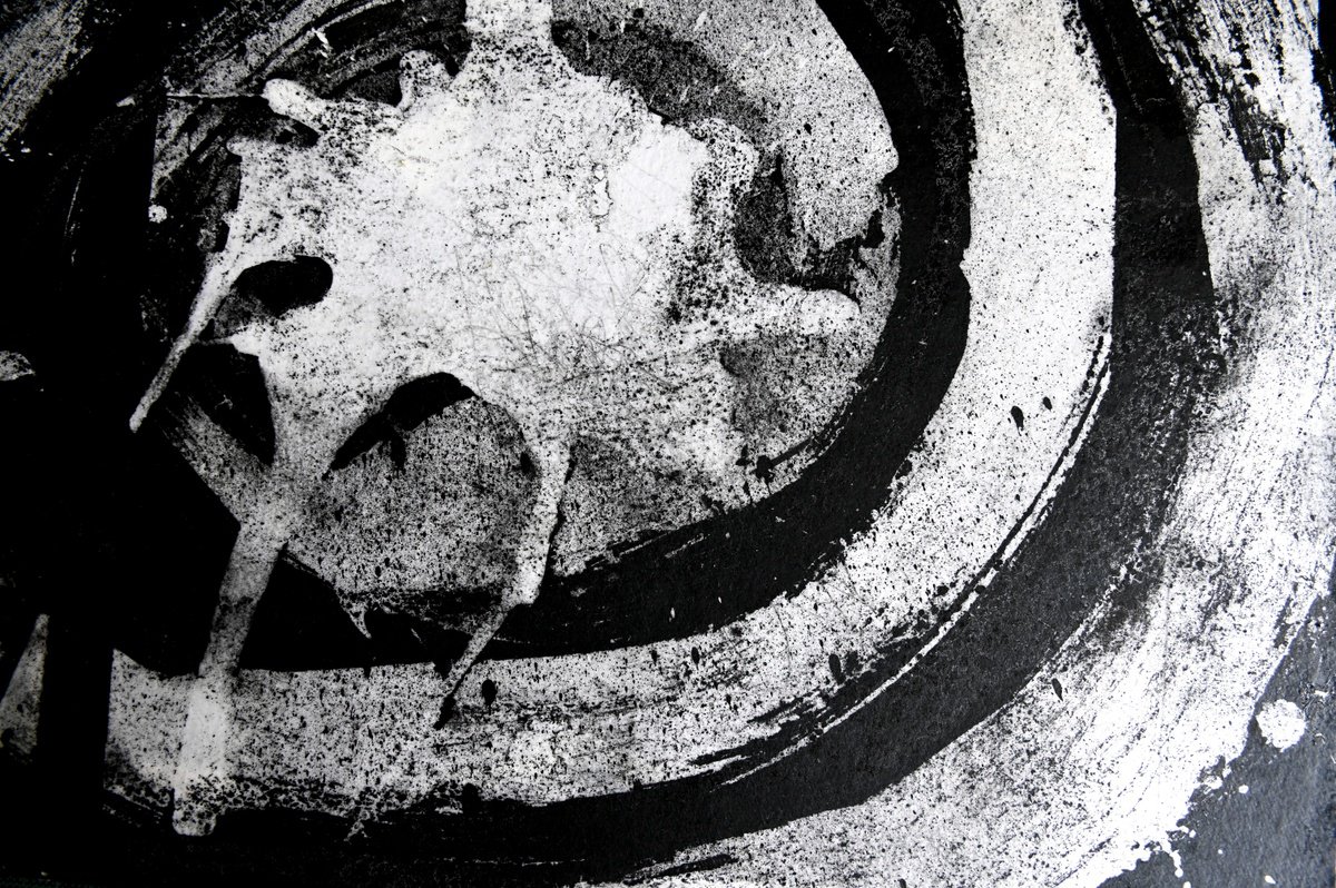 Expressive Abstract Oil Painting By Elizabeth Anne Fox, 16 X 11, The Secret Life 1, Original Artwork