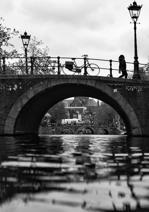 " Bridge in Amsterdam " Limited Edition 4/ 50 by Dmitry Savchenko