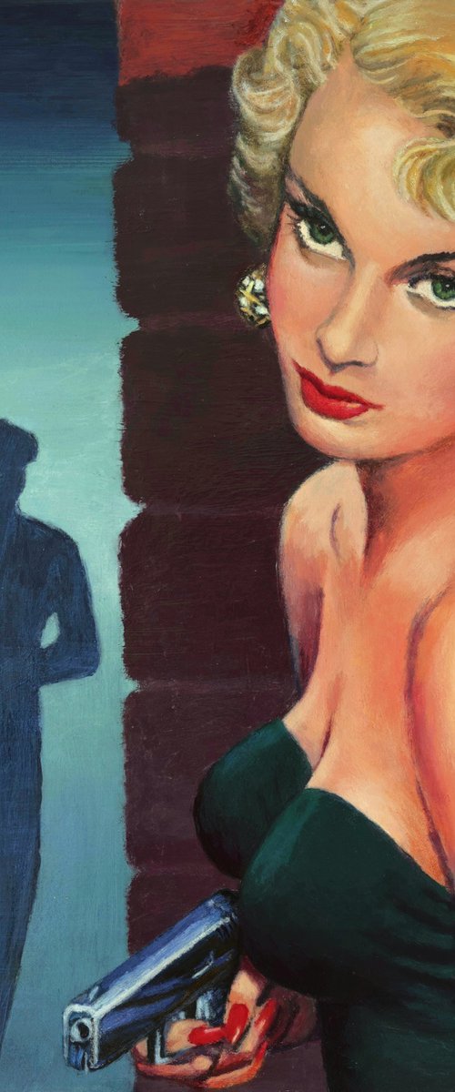 Lethal Blonde by Jane Ianniello Art