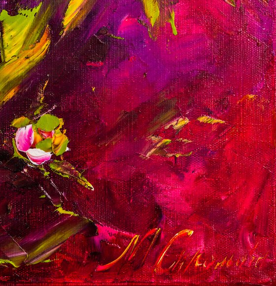 BRIGHT PEONY BUDS - Bright peonies. Abstract flowers. Plum buds. Interesting background. Nature. Flower garden.