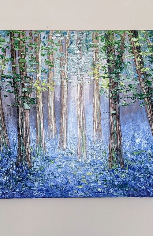 Secret bluebells by Paige Castile