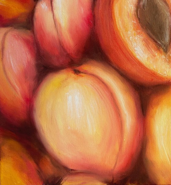 Sweet Peaches, 50 х 60 cm, oil on canvas