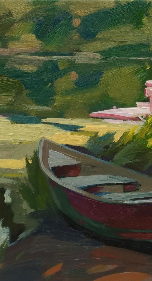 By the river by Sergey  Kachin