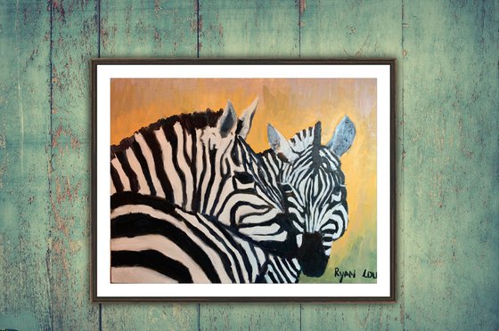 Zebras in Love