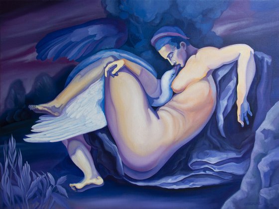 Interpretation of Rubens' Leda and the Swan