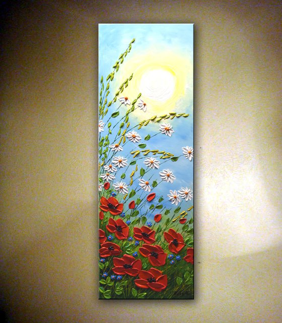 Harmony - Wildflowers Painting