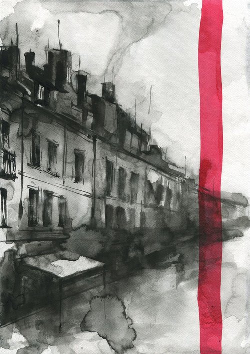 Red stripe by Oleksii Iakurin