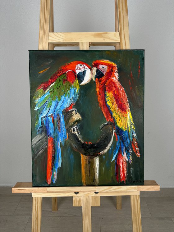 Two Parrots