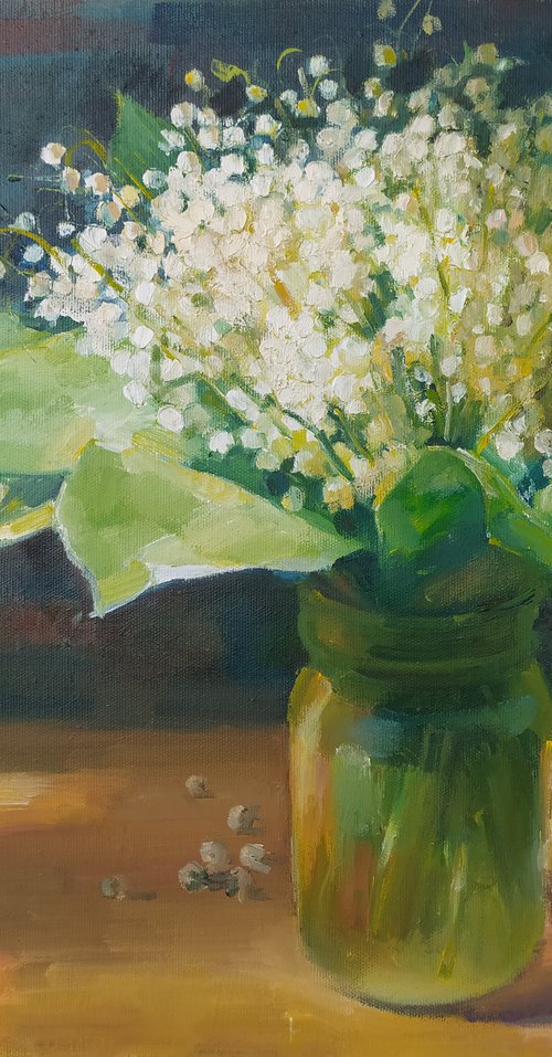 Lilies of the valley by Valentina Andrukhova