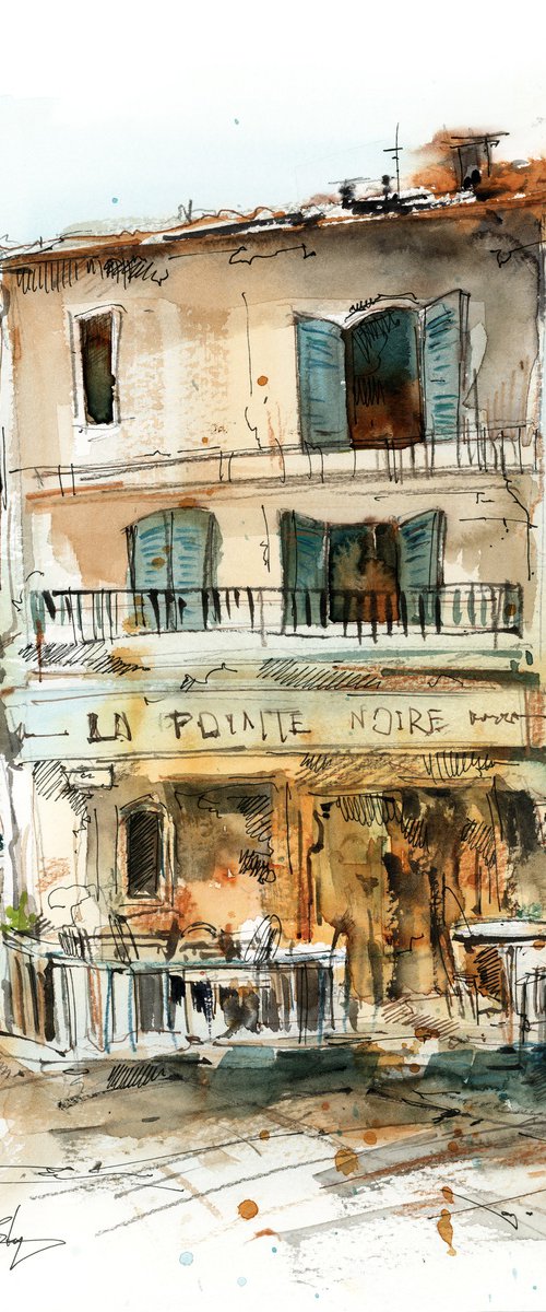 Cafe building by Sophie Rodionov