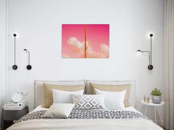 The Pink Half | Limited Edition Fine Art Print 1 of 10 | 60 x 40 cm
