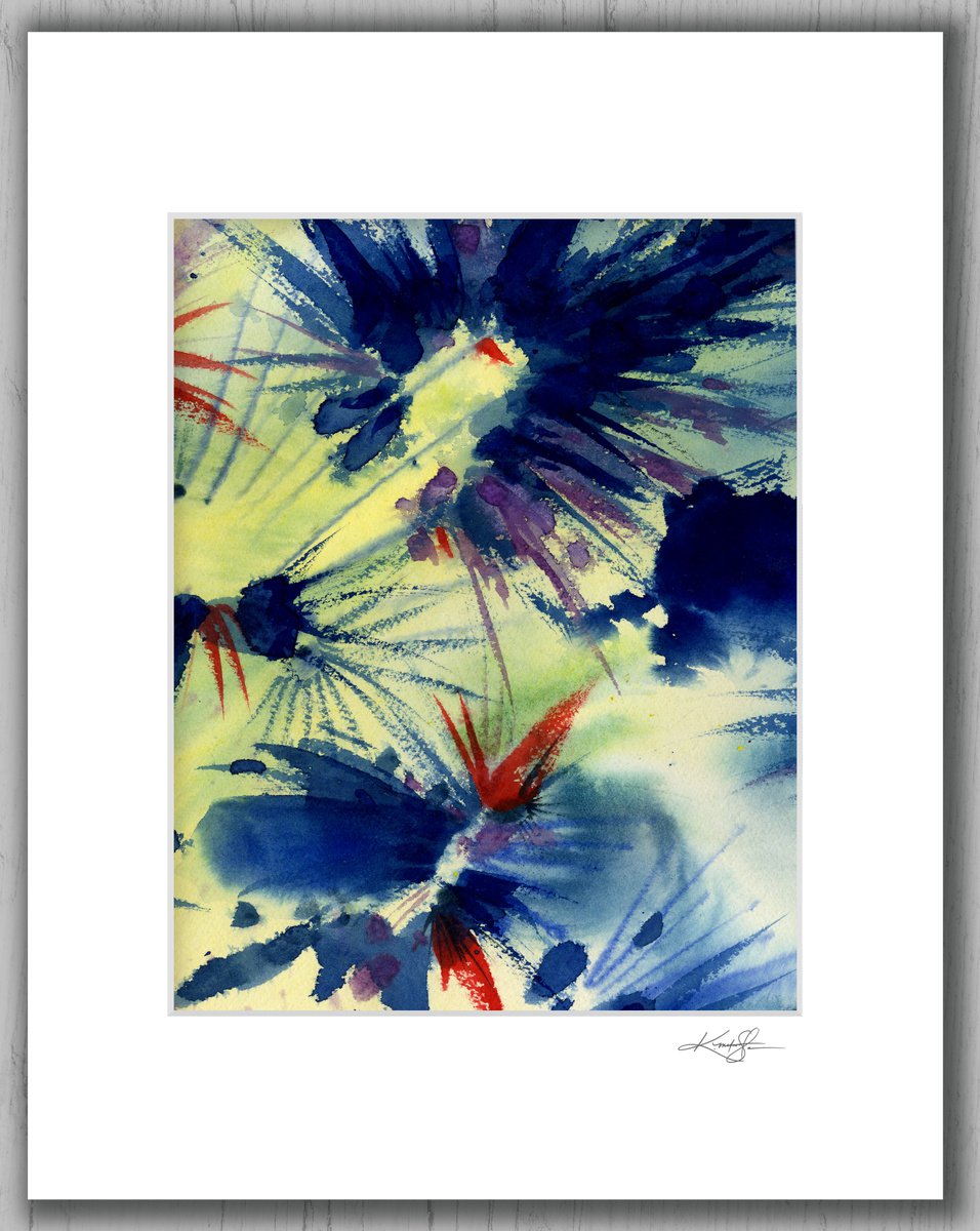 Organic Dream 4 - Abstract Floral art by Kathy Morton Stanion by Kathy Morton Stanion