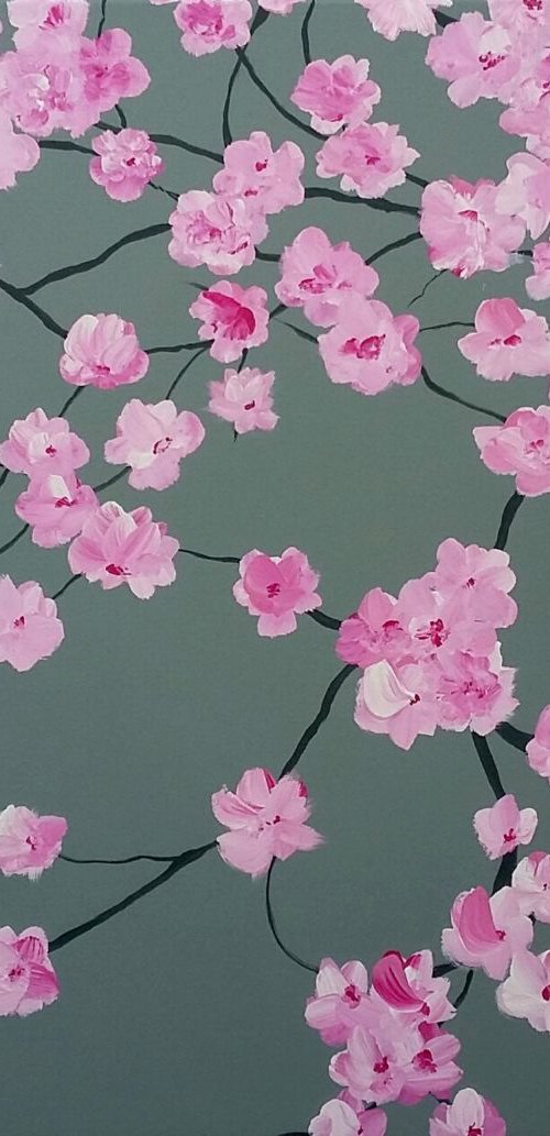 Amongst the Cherry Blossom by Sam Martin