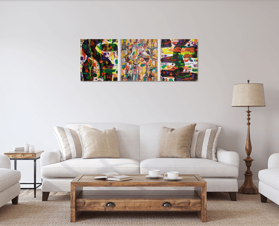 Erotic jazz (triptych)-II