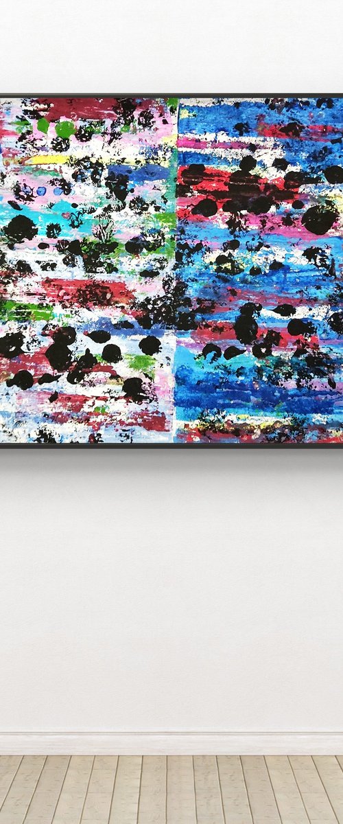 Visual Resonance of Colour Soundwaves/09 by Kristina Markauskaite