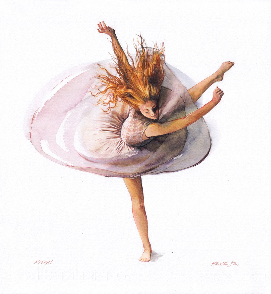 Ballet Dancer CXXII by REME Jr.