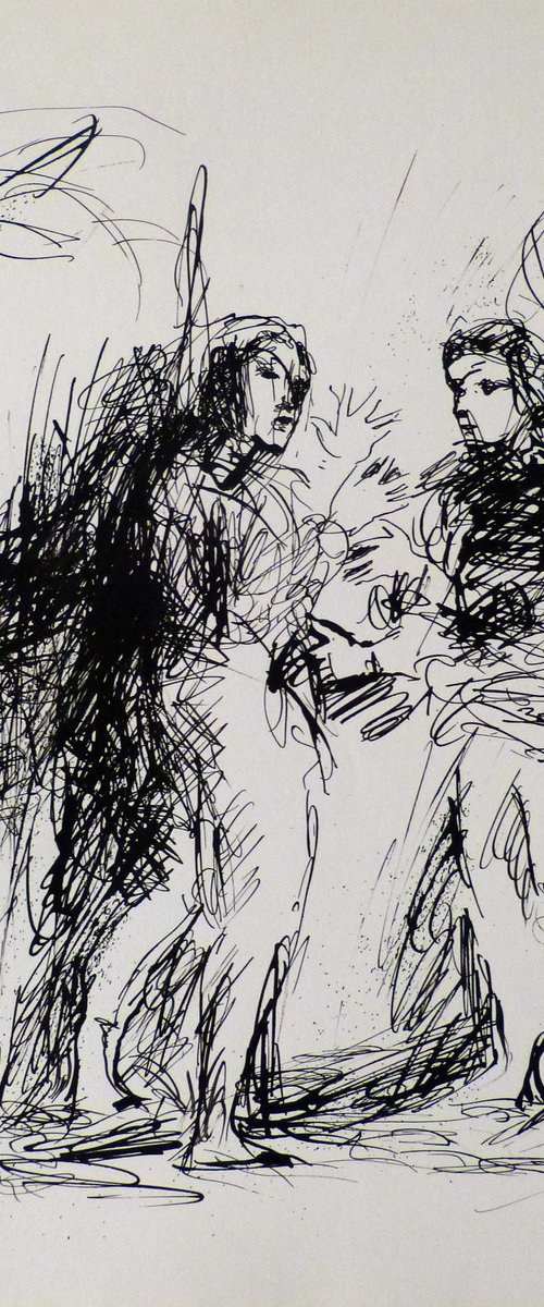 Conversation, 24x32 cm - ESA by Frederic Belaubre