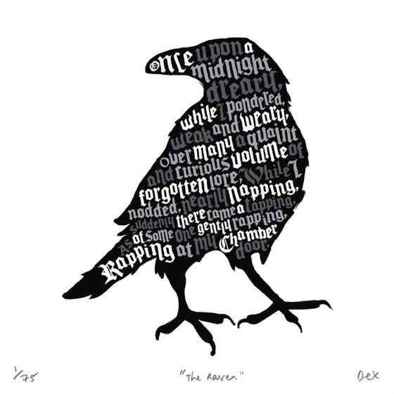 The Raven (White)