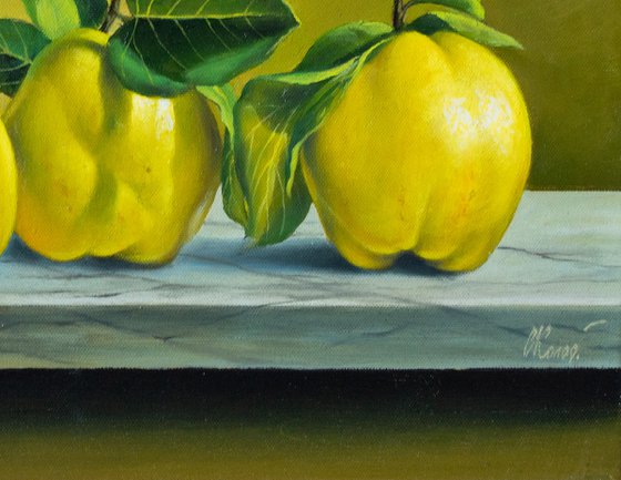 Still Life with Quinces