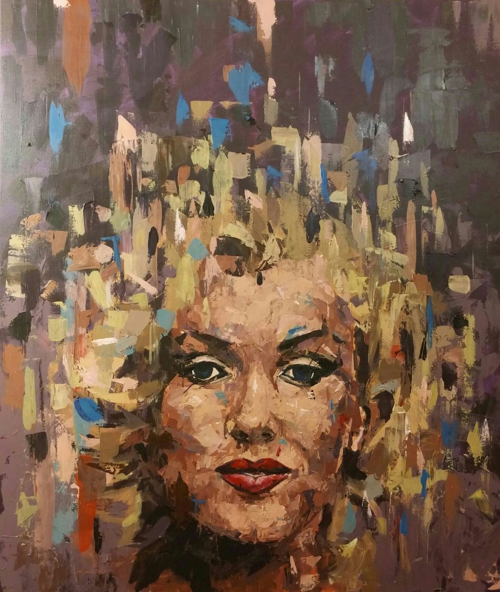 Marilyn, 60x70cm, (23.6
