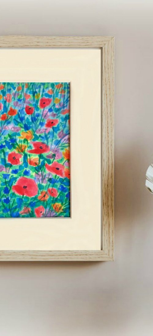 Colourful Meadow by Lisa Mann