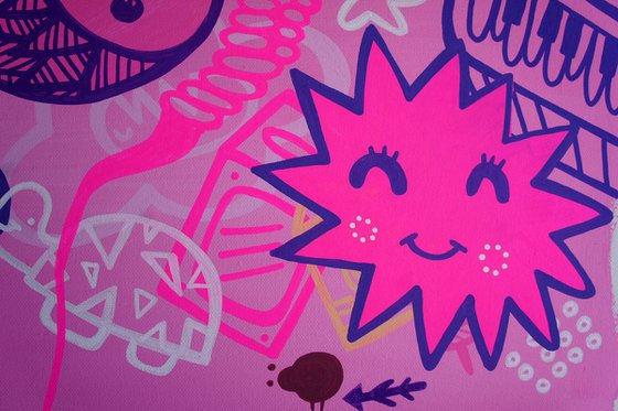 Doodle Pad - pink (2)