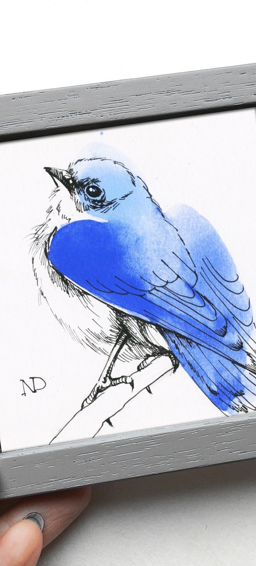 Bluebird by Nataly Derevyanko