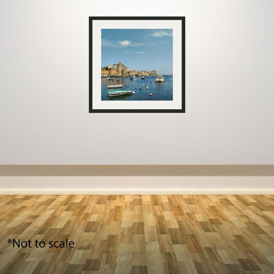 I Was Happy - Malta Travel Photography Print, 12x12 Inches, C-Type, Unframed