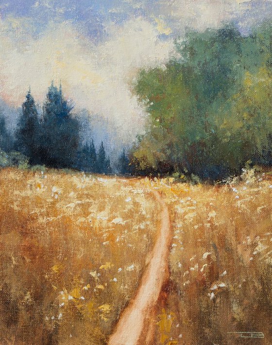 Plein Air Summer Field