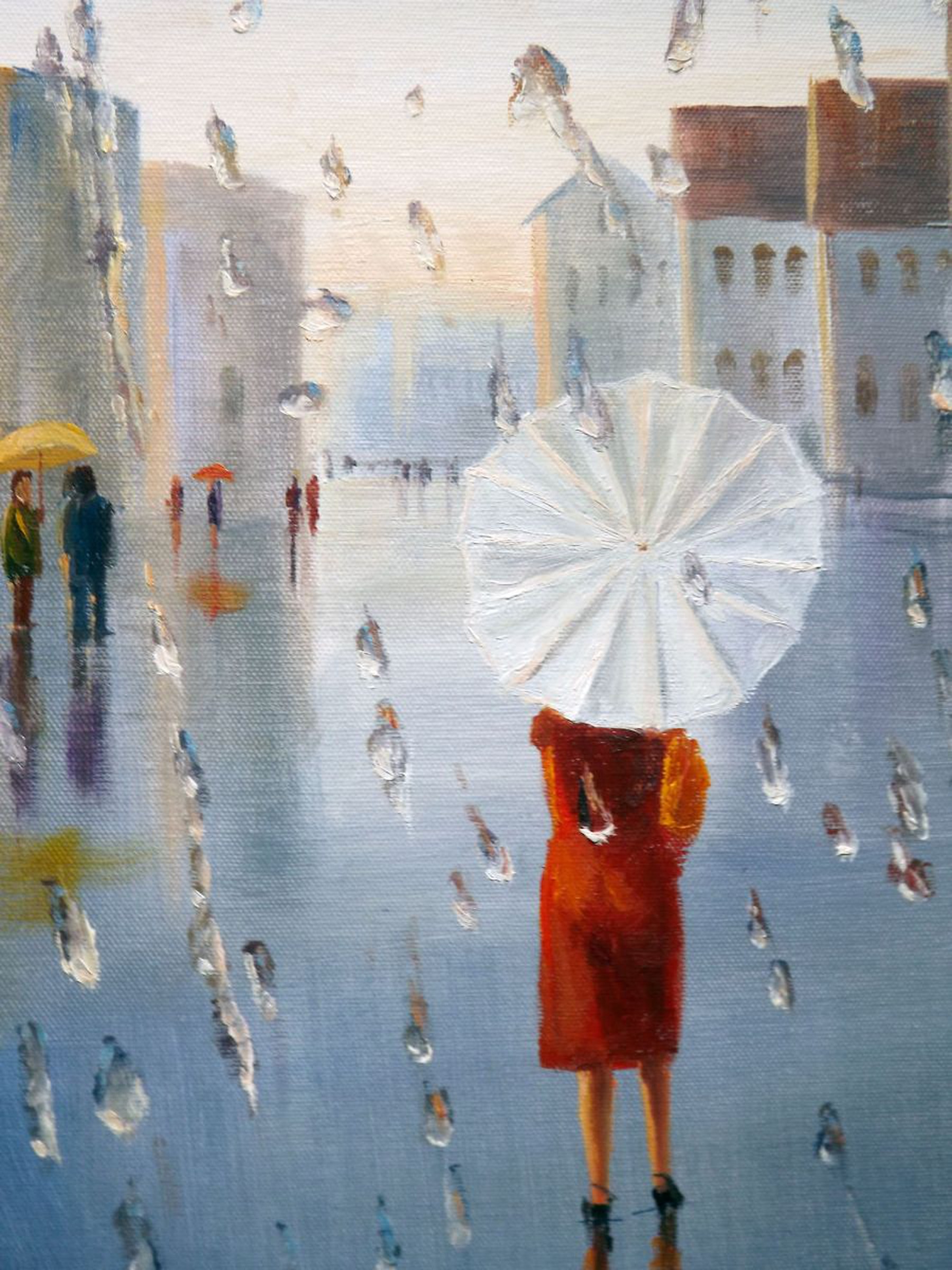 Rain Behind The Window 3 By Dalia Barke Artfinder