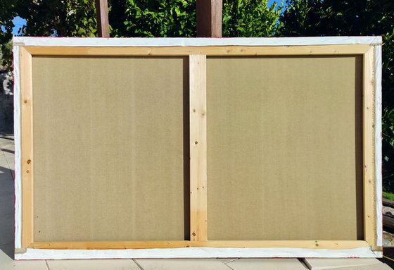 Roseberry Fields Abstract Floral Landscape