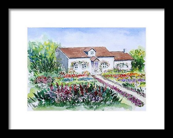 The English Country side Cottage garden