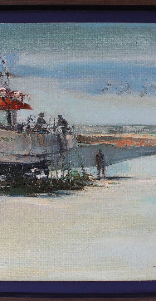 Port romance by Henadzy Havartsou