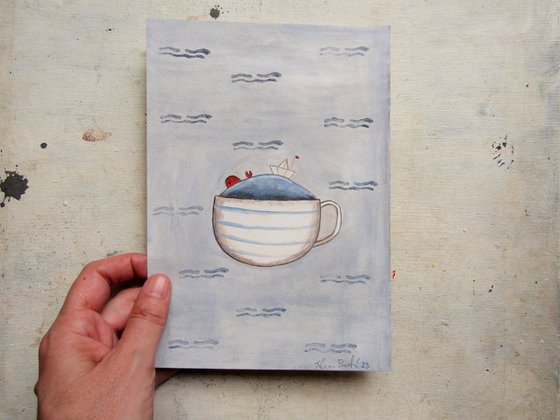 A cup of sea