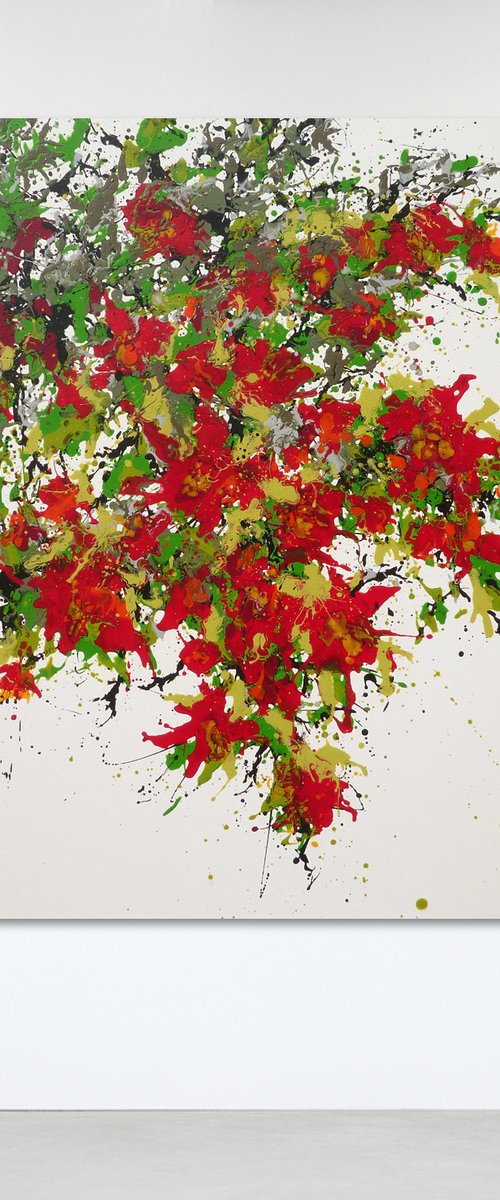 Red Tree by Isabelle Pelletane