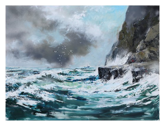 Fishing with Gannets