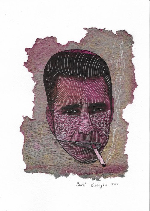 Smoking man #2 by Pavel Kuragin