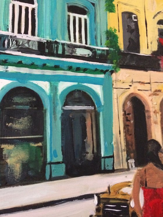 Green Mint And Banana In Havana