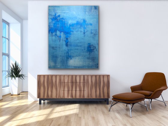 Blue In Blue (XL 60x48in)