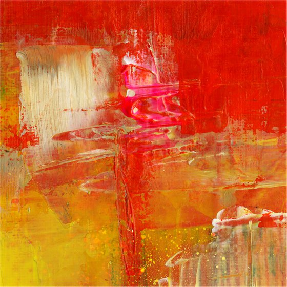 Passion Music - Abstract Painting by Kathy Morton Stanion