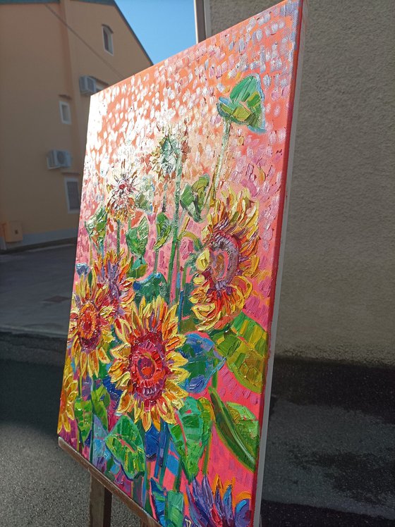 Shining Sunflowers