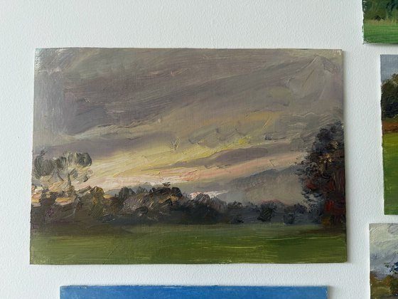 Autumn sunset