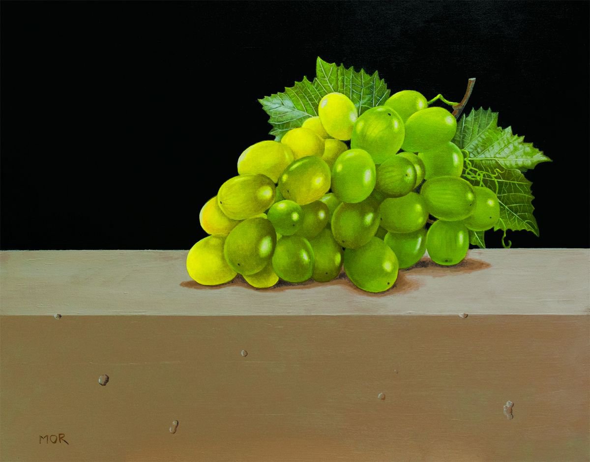 Green Grapes by Dietrich Moravec