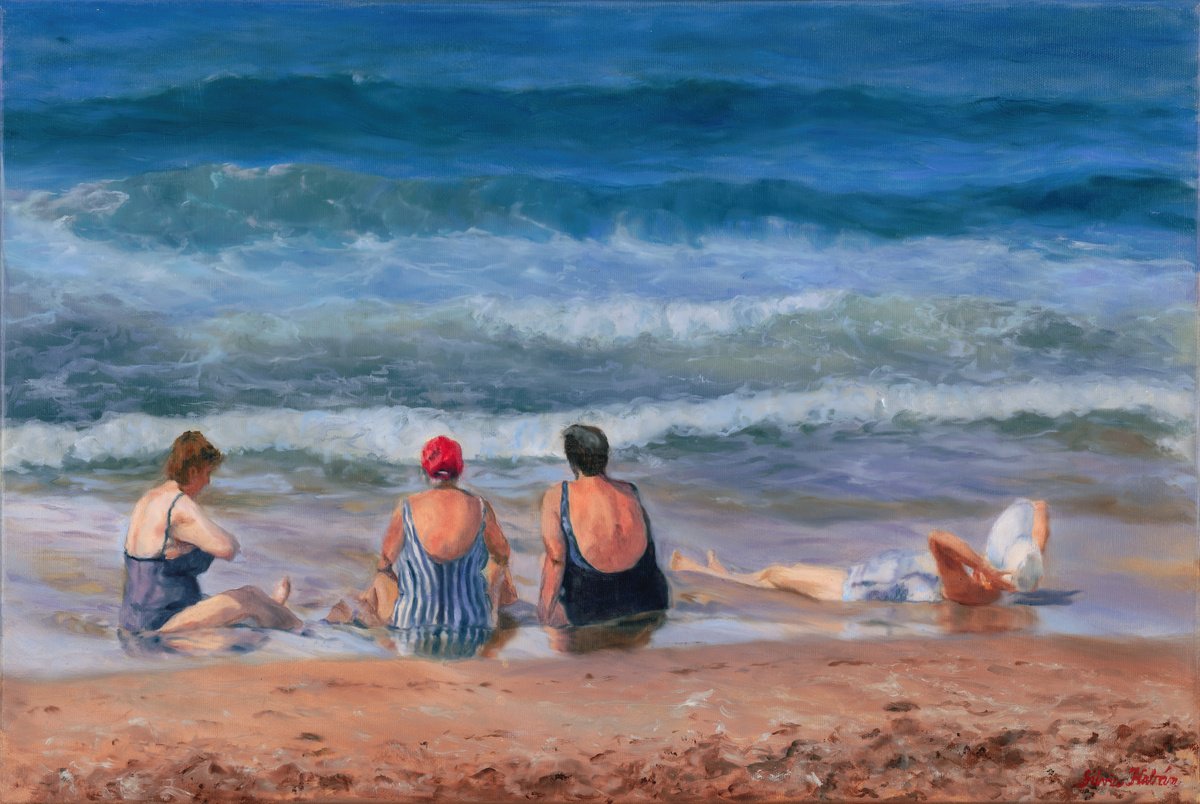 Golden Girls By Silvia Haban, 24 X 16, Artwork For Sale On Artfinder