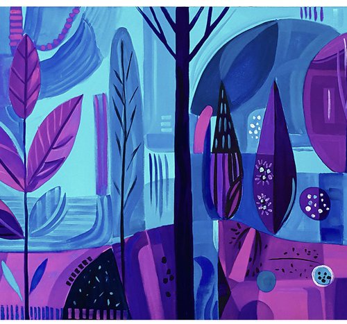 Midnight Forest by Trayko Popov