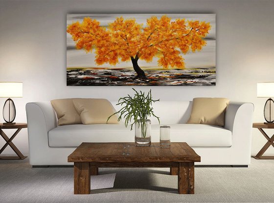 Orange tree, sale was 495 now 245 USD.