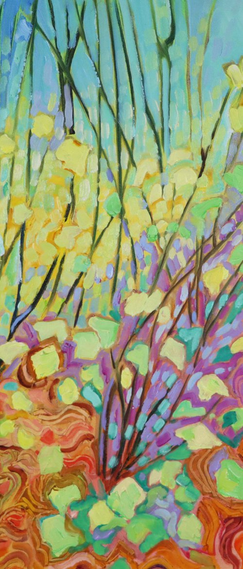 WOODLAND PLACE, CARPET OF LEAVES by Mary Kemp