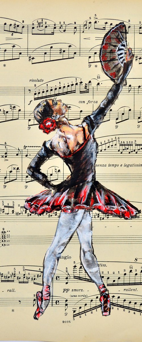 Ballerina XL- Music Page by Misty Lady - M. Nierobisz